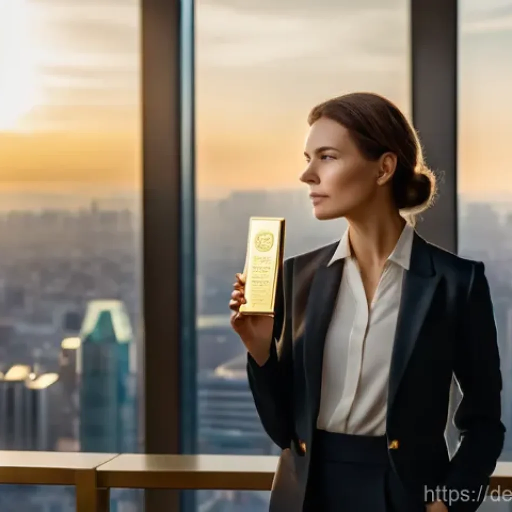 원자재 투자로 인플레이션 대비하기 - **Prompt 1: Safeguarding Wealth Against Inflation with Gold**
    A sophisticated, 40-year-old Cauca...